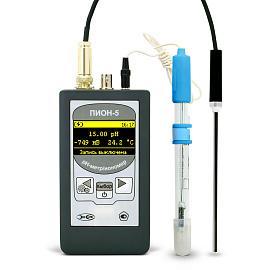 Электронный pH-метр/иономер ПИОН-5, pH 0-14, портативный (с поверкой) Электронный pH-метр/иономер ПИОН-5, pH 0-14, портативный (с поверкой)