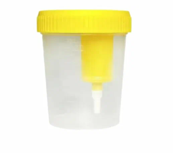 Контейнеры лабораторные для взятия проб, стерильные, п/п - 120 мл, с держателем, 300шт./инд. уп, PR