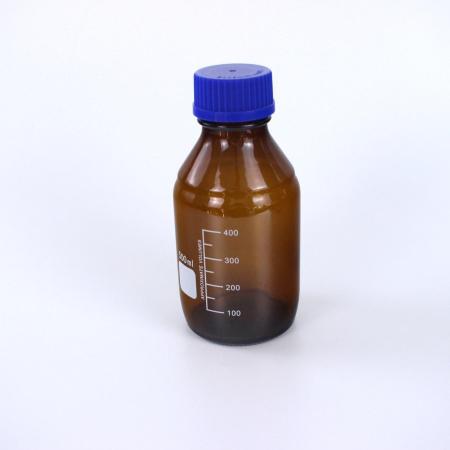 Банка для реактивов, 500 мл, темное стекло, градуированная - В наличии