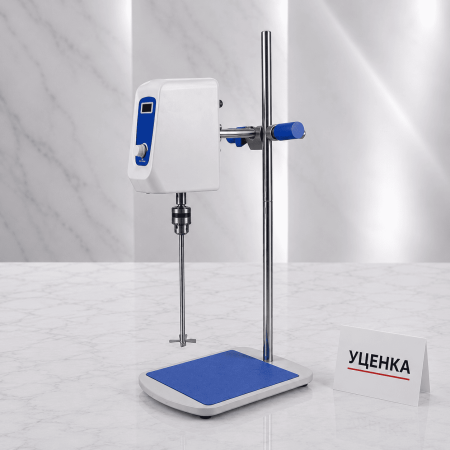 Уценка: Верхнеприводная мешалка 5drops-5, 60 Ватт, до 5 литров, цифровой дисплей (Сбой скорости) - В наличии