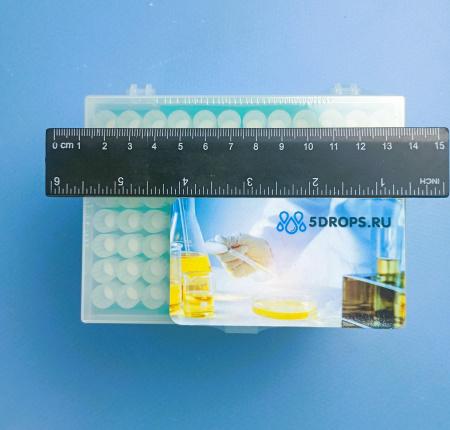 Наконечники для ПЦР, 50-1000 мкл, тип универсальный, с фильтром (Упаковка 96 шт.)