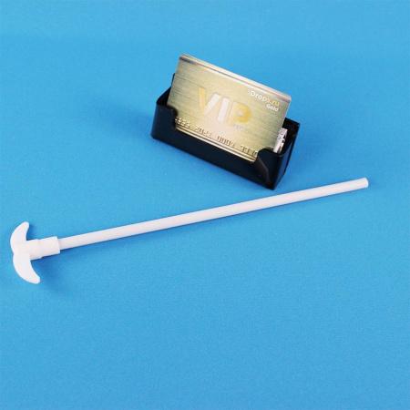 Мешальник для верхнеприводных мешалок, 2 лопасти, нержавеющая сталь с фторопластовым покрытием, 250 мм