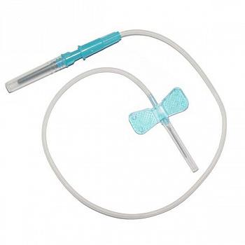 Игла-бабочка с луэр адаптером 24G 100 шт в уп.