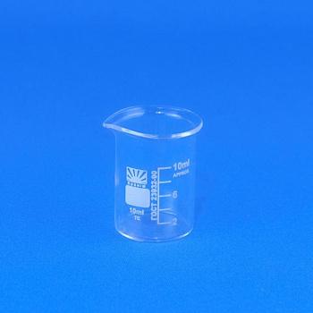Стакан лабораторный низкий Н-1-10, 10 мл, градуированный Стакан лабораторный низкий Н-1-10, 10 мл, градуированный