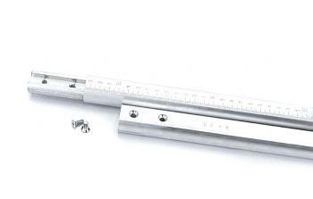 Метрошток МШС-2 метра, 2 звена, для измерения уровня нефтепродуктов и подтоварной воды