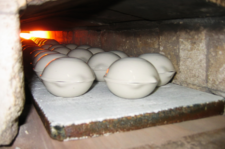 Чаша для выпаривания № 9, 4000 мл, фарфор, ГОСТ 9147-80