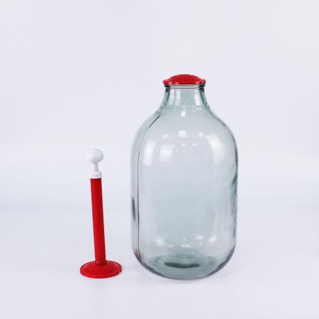 Вакуумная система для бутылей с гладким горлом СКО "Светофор"