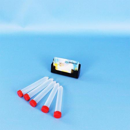 Пробирка коническая 15 мл, 18х120 мм, п/п, нестерил., с град-ой., с винт.,крышкой, 50 шт/упак, Litoplast