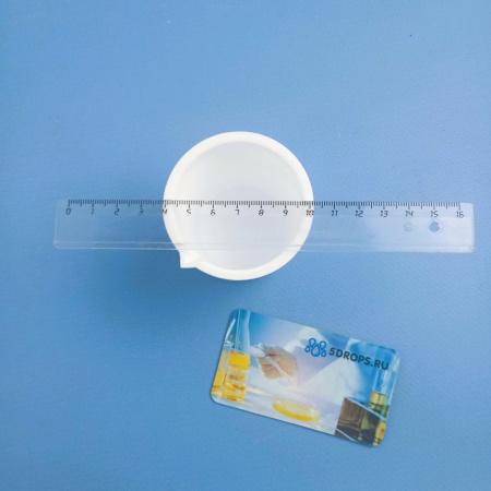 Стакан лабораторный, 100 мл, фторопласт, с носиком