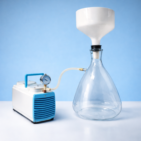 Комплект: Вакуумная установка для фильтрования "Водопад-1" с Бюхнера 250 мм - В наличии