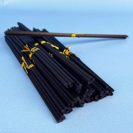 Палочка для диффузора, фибровая, черная, 200 мм, 5 шт/упак - В наличии