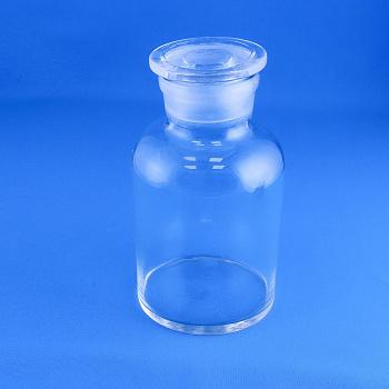Склянка (штанглас) 5drops, 1000 мл, светлое стекло, с притёртой пробкой, широкое горло Склянка (штанглас) 5drops, 1000 мл, светлое стекло, с притёртой пробкой, широкое горло