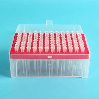 Наконечники для дозаторов 0,1-10 мкл, без фильтра, универсальные, без ДНКаз и РНКаз, стерил., п/п, 96 шт/упак, JBF