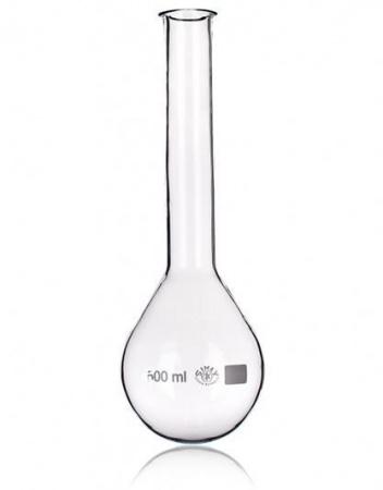 Колба грушевидная (Къельдаля), 250 мл, горло 26 мм, без шлифа - В наличии