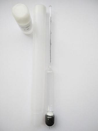 Ареометр спиртометр "White Alco" 0-30% в белом тубусе