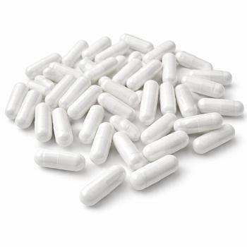 Капсулы №0, желатиновые с цинком, белые, 100 000 шт/короб