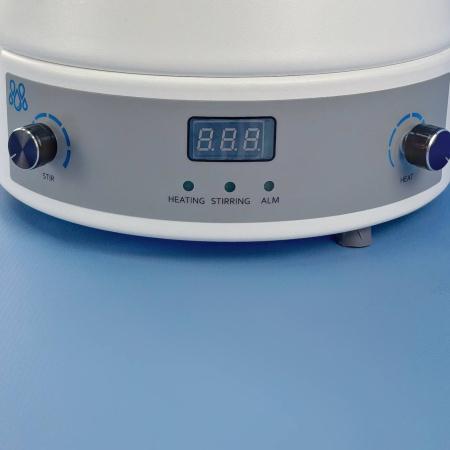 Колбонагреватель с магнитной мешалкой 5drops-1000DS на 1000 мл, с цифровым дисплеем и внешним датчиком температуры