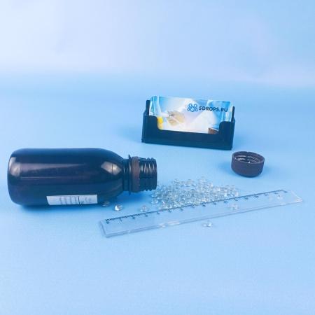 Стеклошарики (бусы) диаметр 5 мм, 0,1 кг Стеклошарики (бусы) диаметр 5 мм, 0,1 кг