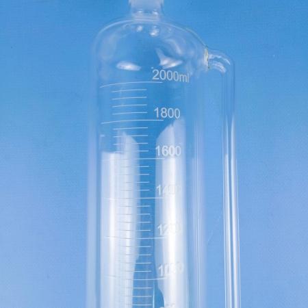 Воронка капельная цилиндрическая 5drops ВД-2-2000, 2000 мл, с компенсатором давления, шлиф 29/32