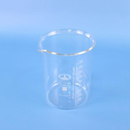 Стакан лабораторный низкий Н-1-1000, 1000 мл, градуированный