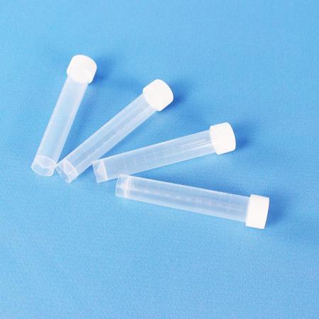 Пробирка цилиндрическая 10 мл, 16х100 мм, п/п, нестерил., с град-ой, с винт., крышкой, с юбкой уст-ти, 100 шт/упак, Aptaca