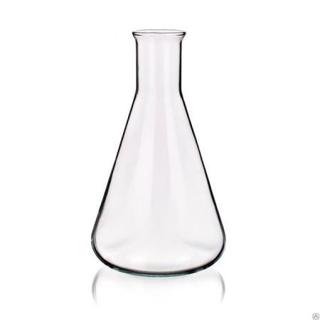 Колба коническая КН-2-50-18, 50 мл, горло 18 мм, без шлифа (ГОСТ 25336-82) - В наличии