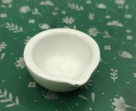 Уценка Ступка с пестиком, диаметр 60 мм, фарфор - В наличии