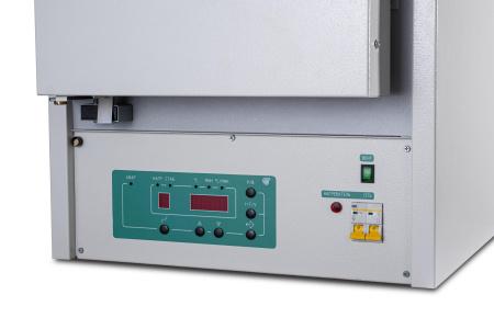Муфельная печь 10 л, +200/+1250 °C, с многоступенчатым микропроцессорным терморегулятором и вытяжкой