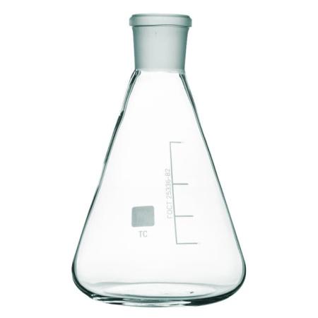 Колба коническая КН-1-2000, 2000 мл, шлиф 29/32 (ГОСТ 25336-82) - В наличии