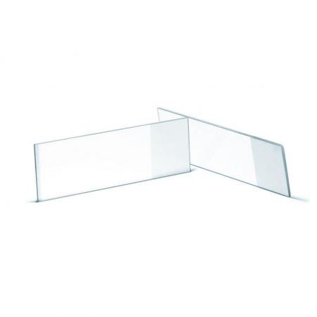 Стекло предметное, 76х26 мм, со шлифованными краями и полосой для записи, 50 шт/упак - В наличии