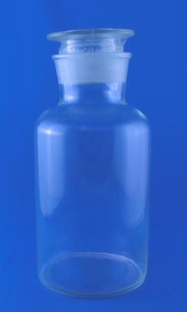 Склянка (штанглас), 2500 мл, светлое стекло, с притёртой пробкой, широкое горло - В наличии