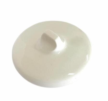 Крышка к тиглю № 2, диаметр 27 мм, высота 13 мм, фарфор, 10 шт/упак, ГОСТ 9147-80 - В наличии
