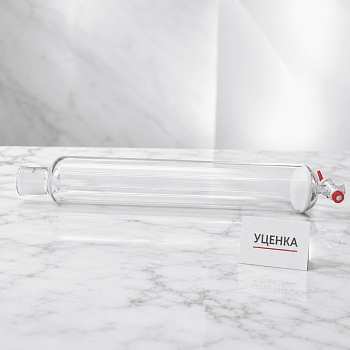 Уценка Хроматографическая колонка с отводом под вакуум, 400х60 мм, с PTFE краном, с фильтром ПОР 100, шлифы 29/32, 1 шт