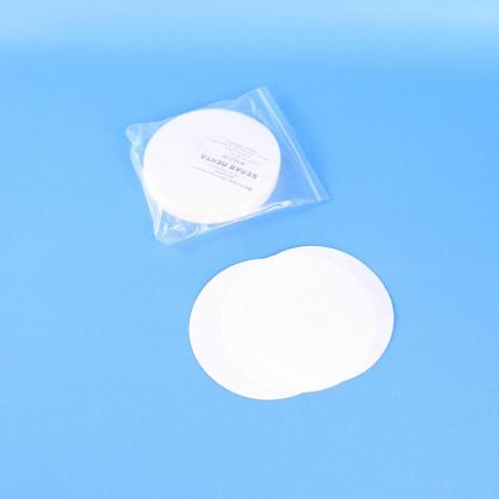 Фильтры обеззоленные "Белая лента", диаметр 125 мм, 100 шт/упак