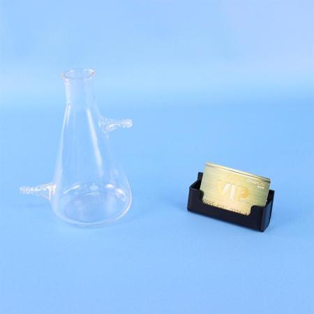 Колба Бунзена с двумя тубусами, 500 мл, без шлифа