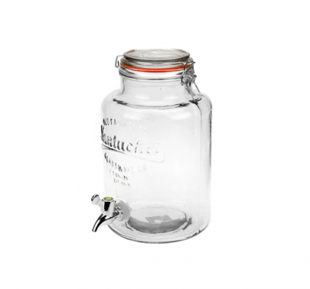 Лимонадница 5 л "Виски", с бугельной крышкой и краном - Под заказ