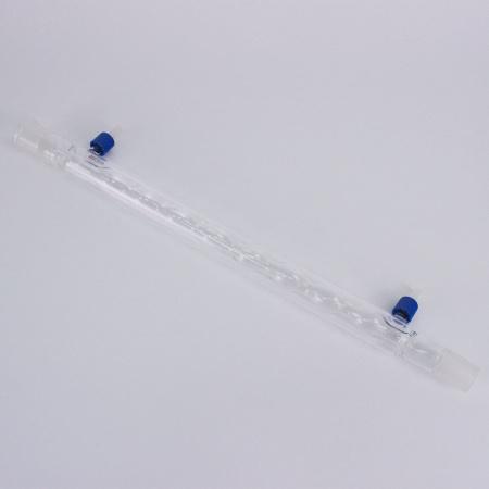 Холодильник шариковый, 400 мм, шлифы 29/32-29/32, с отводами Gl14