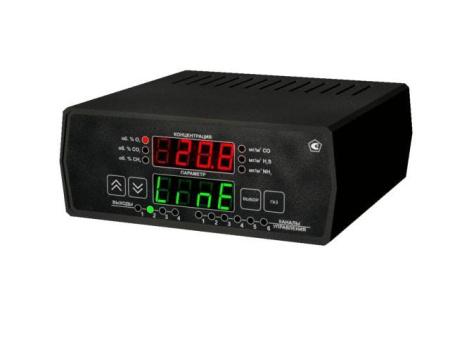 Газоанализатор МАГ-6 С-1 (CH4, O2, CO2, NO2), стационарный, со встроенными датчиками и компрессором - В наличии