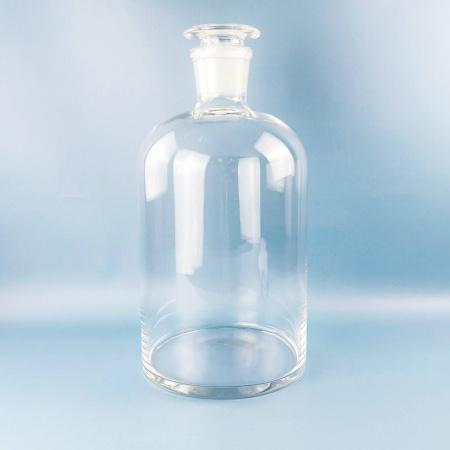 Склянка (штанглас) 5drops, 10000 мл, светлое стекло, с притёртой пробкой, узкое горло - В наличии