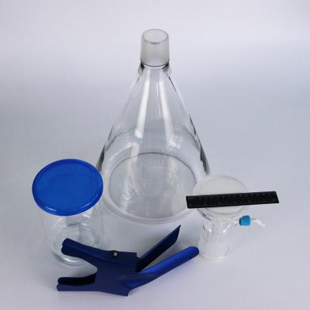 Система вакуумной фильтрации "MicroFilter-5Drops", приемная колба 5000 мл, с расширенной воронкой на 1000 мл
