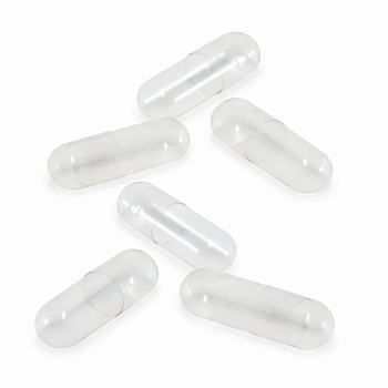 Капсулы №00, растительные, прозрачные, 75 000 шт/короб