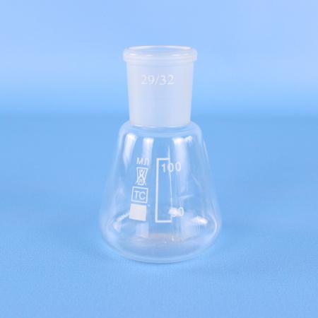 Колба коническая КН-1-100, 100 мл, шлиф 29/32 (ГОСТ 25336-82) - В наличии