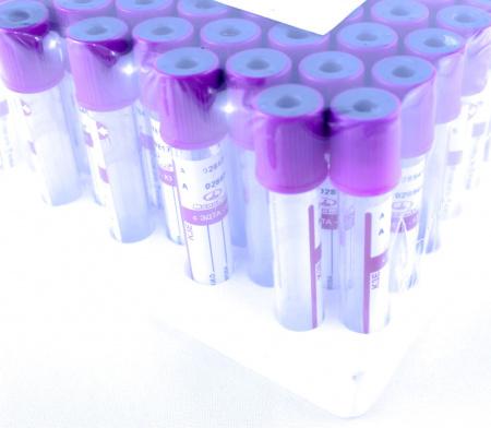 Пробирки с ЭДТА К3, 5 мл, 13х75 мм, пластик, для гематологических исследований, упаковка 100 шт