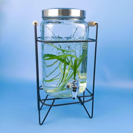 Комплект: Лимонадница с Подставкой 4,7 литра "Mr. Lemon" с градуировкой - В наличии