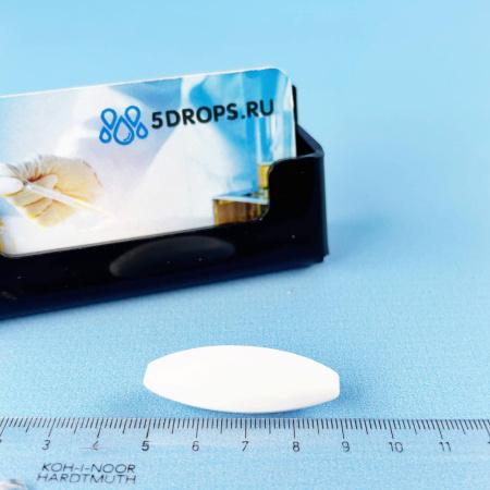 Якорь для магнитной мешалки 5drops-L-40, овальный 40х13 мм, фторопласт