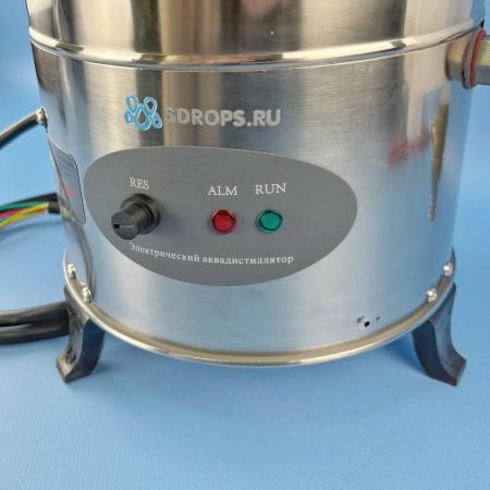 Комплект: Электрический аквадистиллятор 5drops-10LIII на 10 литров + запасные ТЭНы