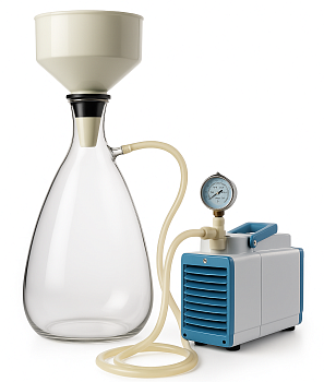 Вакуумная установка для фильтрования "Водопад-1" с Бюхнера 300 мм Вакуумная установка для фильтрования "Водопад-1" с Бюхнера 300 мм