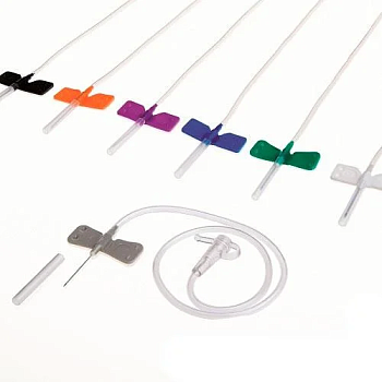 Канюля инфузионная (Игла бабочка) стерильная 19G 100 шт в уп.