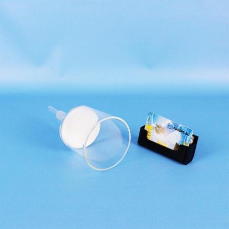 Воронка фильтровальная лабораторная (Шотта), диаметр 70 мм, пор. 100 мкм, шлиф 19/26