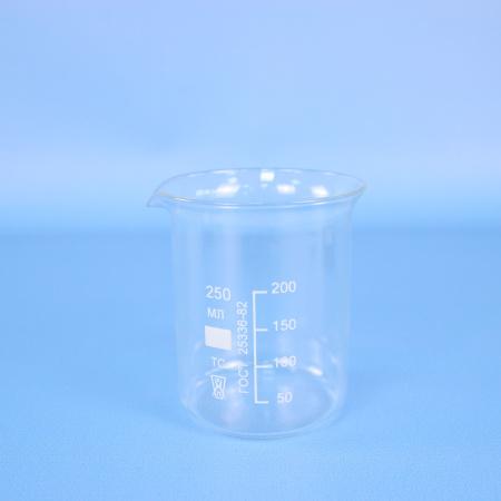 Стакан лабораторный низкий Н-1-250, 250 мл, с носиком (ГОСТ 25336-82) - В наличии